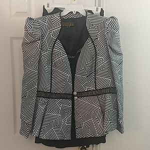 Exquisite Rhinestone Encrusted 3 Piece Suit
